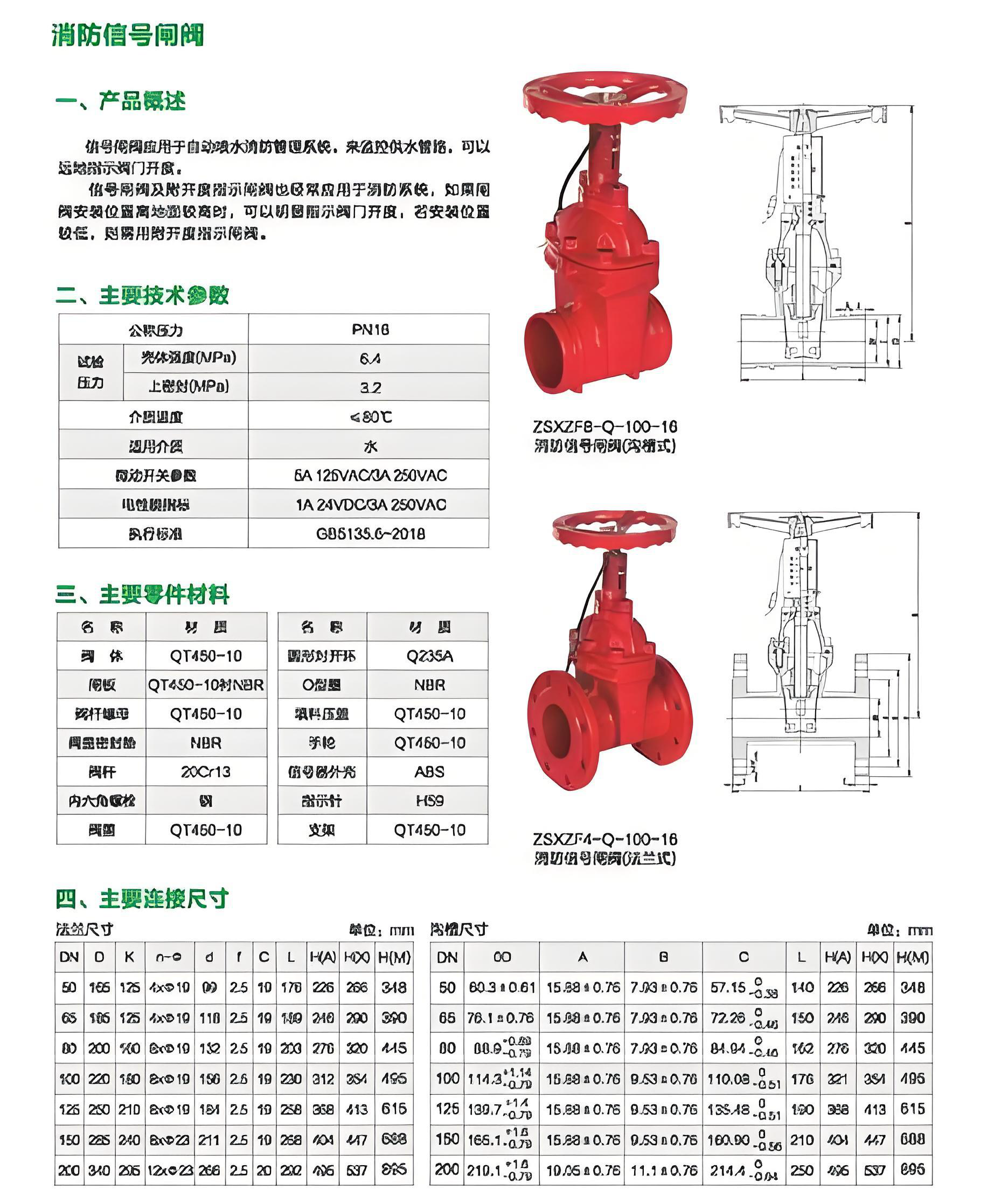 信號(hào)閘閥